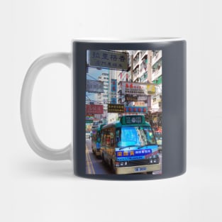 Hong Kong Buses And Signs Mug